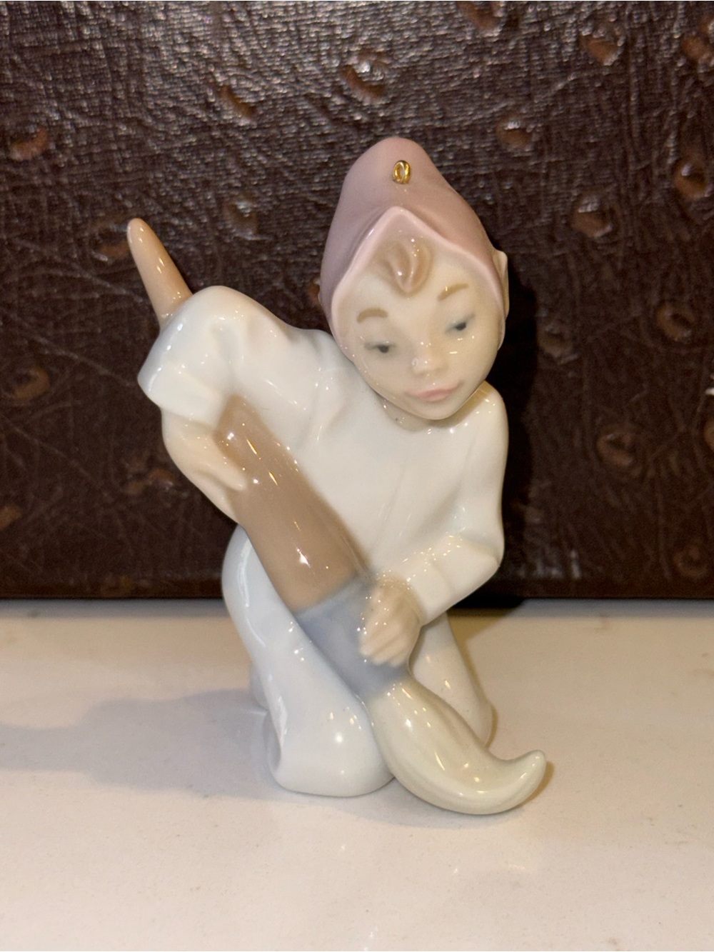 Lladro Elf w/Paintbrush